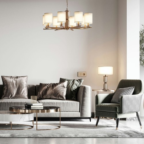 W4512011 Сенсорный выключатель одноклавишный с подсветкой (шампань) Werkel a063603