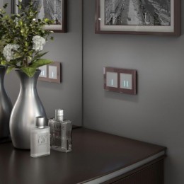 W4510606 Умный сенсорный выключатель одноклавишный серебряный Werkel a048323