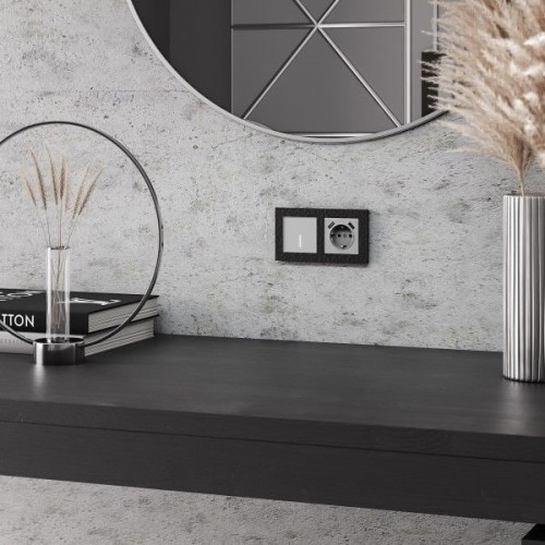 W4510606 Умный сенсорный выключатель одноклавишный серебряный Werkel a048323