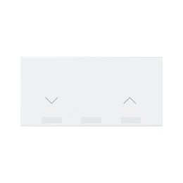 Клавиша выключателя жалюзи iO белый матовый Simon 100, 1 пост, 10004080-230