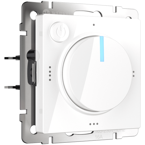 W1151101 Терморегулятор электромеханический для теплого пола (белый) Antik Werkel a051133