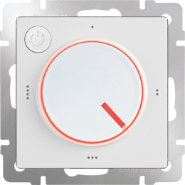 W1151101 Терморегулятор электромеханический для теплого пола (белый) Antik Werkel a051133