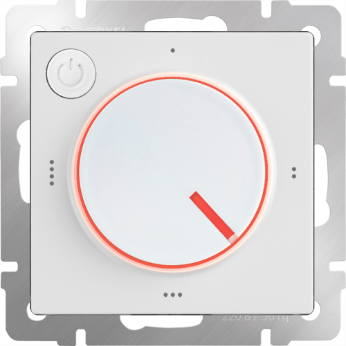 W1151101 Терморегулятор электромеханический для теплого пола (белый) Antik Werkel a051133