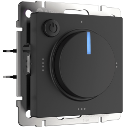 W1151108 Терморегулятор электромеханический для теплого пола (черный) Antik Werkel a051624