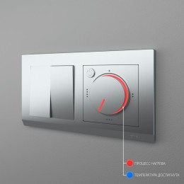 W1151106 Терморегулятор электромеханический для теплого пола (серебряный) Antik Werkel a051521