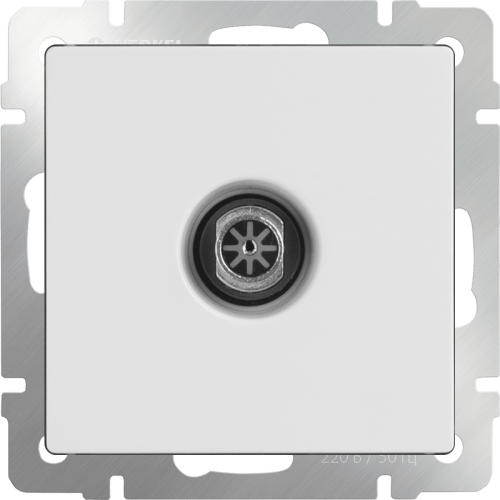 W1183001 ТВ-розетка оконечная  (белая) Antik Werkel a051107