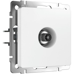 W1183061 ТВ-розетка оконечная (белый матовый) Werkel a062409