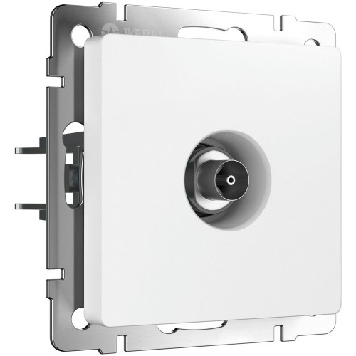 W1183061 ТВ-розетка оконечная (белый матовый) Werkel a062409