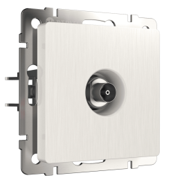 W1183013 ТВ-розетка оконечная  (перламутровый рифленый) Antik Werkel a051171