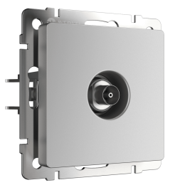 W1183006 ТВ-розетка оконечная  (серебряный) Antik Werkel a051496