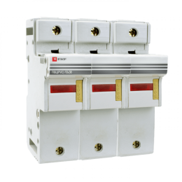 Предохранитель-разъединитель для ПВЦ 10x38 3P (с индикацией) EKF PROxima