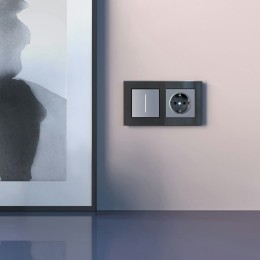 W3443106 Умный сенсорный диммер (серебряный) Werkel a063596