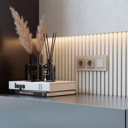 W3443111 Умный сенсорный диммер (шампань) Werkel a063595