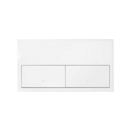 Кит на 2 поста, фронт: 1 рамка «минимум» + 2 клавиши выключателей белый матовый Simon 100, 10020201-230