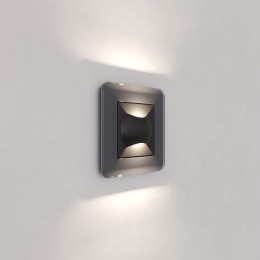 W1154508 Встраиваемая LED подсветка Moon черный матовый Werkel a060197