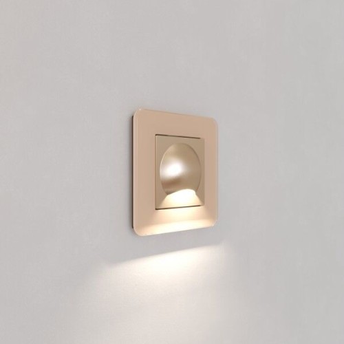 W1154411 Встраиваемая LED подсветка Moon шампань Werkel a057495