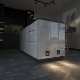 W1154608 Встраиваемая LED подсветка три режима с датчиком движения (черный матовый) Werkel a062471