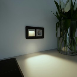 W1154606 Встраиваемая LED подсветка три режима с датчиком движения (серебряный) Werkel a062472