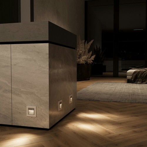 W1154606 Встраиваемая LED подсветка три режима с датчиком движения (серебряный) Werkel a062472