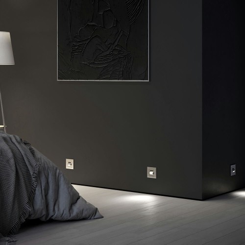 W1154706 Встраиваемая LED подсветка Turn (серебряный) Werkel a064561