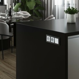 W1120161 Выключатель двухклавишный с подсветкой (белый матовый) Antik Werkel a059273