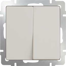 W1120003 Выключатель двухклавишный (слоновая кость) Antik Werkel a051475