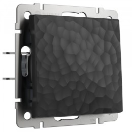 W1210008 Выключатель одноклавишный (черный) Hammer Werkel a052054