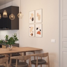 W1212101 Выключатель одноклавишный проходной с подсветкой (белый) Hammer Werkel a052028