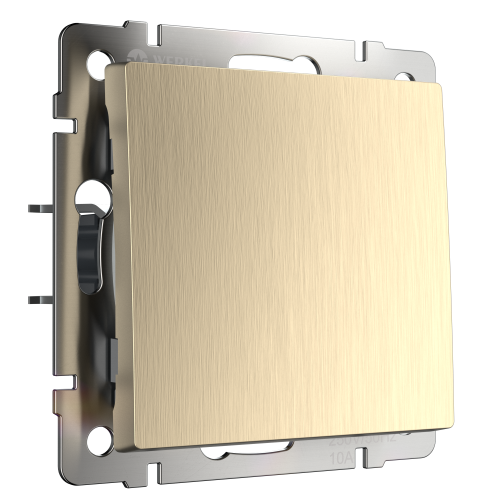 W1112010 Выключатель одноклавишный проходной (шампань рифленый) Antik Werkel a051435