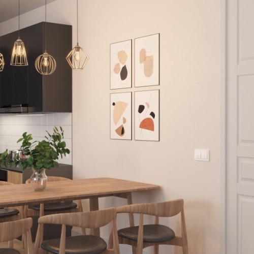 W1210101 Выключатель одноклавишный с подсветкой (белый) Hammer Werkel a052030