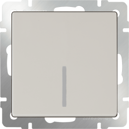 W1110103 Выключатель одноклавишный с подсветкой (слоновая кость) Antik Werkel a051481