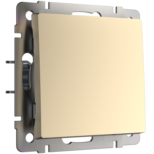 W1110011 Выключатель одноклавишный (шампань) Antik Werkel a050869