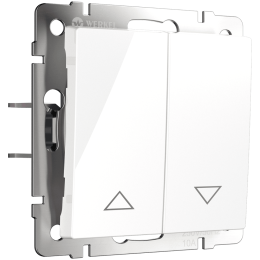 W1124501 Выключатель жалюзи (белый) Antik Werkel a051132