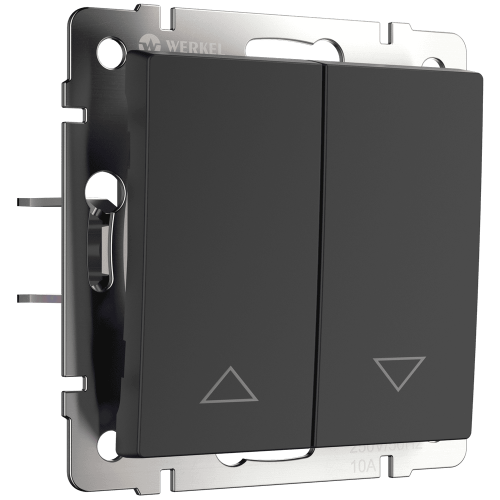 W1124508 Выключатель жалюзи (черный) Antik Werkel a051607