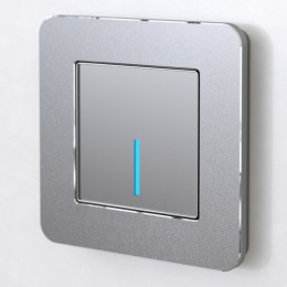 W0012606 Рамка на 1 пост (алюминий) Platinum Werkel a059209