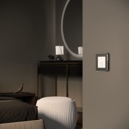 W0012608 Рамка на 1 пост (черная) Platinum Werkel a059211