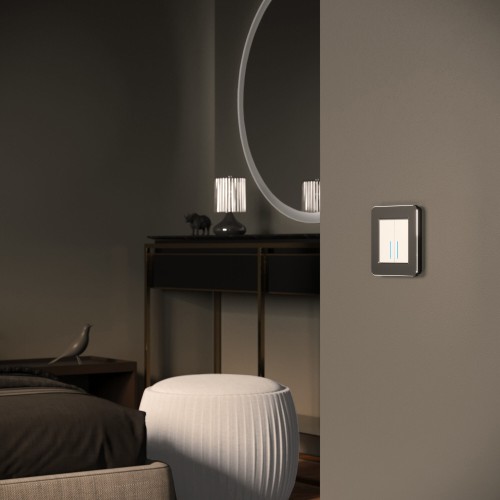 W0012608 Рамка на 1 пост (черная) Platinum Werkel a059211