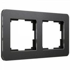 W0022608 Рамка на 2 поста (черная) Platinum Werkel a059213 W0022608 Рамка на 2 поста (черная) Platinum Werkel a059213