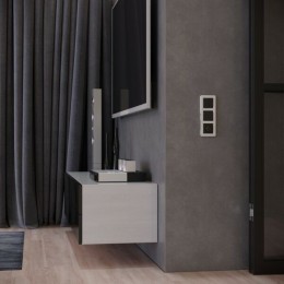 W0032606 Рамка на 3 поста (алюминий) Platinum Werkel a059215