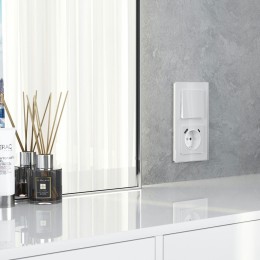 W1119041 Клавиша для выключателя перекрестного (белый акрил) Werkel a064019