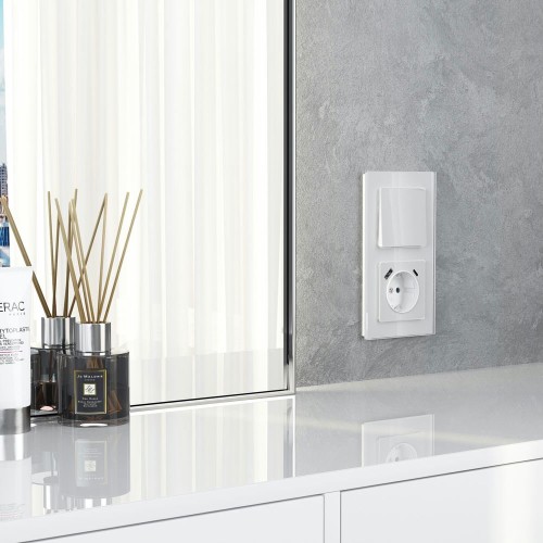 W1119041 Клавиша для выключателя перекрестного (белый акрил) Werkel a064019