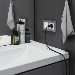 W4520001 Сенсорный выключатель двухклавишный с подсветкой 1000 Вт (белый) Werkel a057677