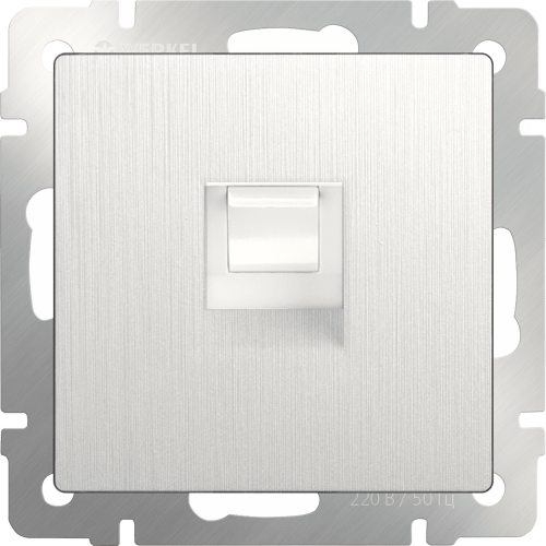 W1181013 Розетка Ethernet RJ-45 (перламутровый рифленый) Antik Werkel a051190
