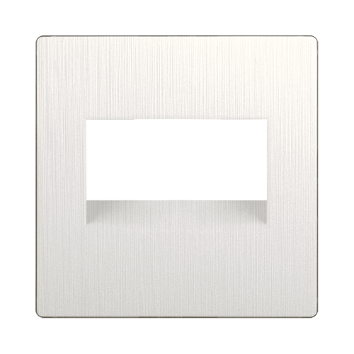 WL13-RJ45+RJ45-CP Накладка для двойной розетки Еthernet RJ-45 (перламутровый рифленый) Antik Werkel a040900 a051176