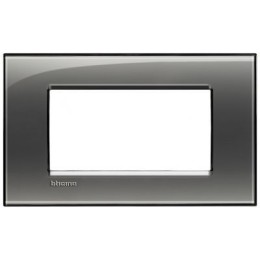 LNA4804KF Рамка LivingLight Квадрат Лондонский туман 4 модуля Bticino