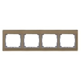 SL5840GB Рамка SL 500 Бронза 4-постовая Jung