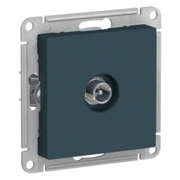 ATN000891 Atlasdesign TV Розетка оконечная 1DB, механизм, Изумруд Schneider Electric