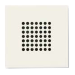 N2224 BL Механизм звонка "Динг-Донг", 2-модульный, серия Zenit, цвет альпийский белый, ABB