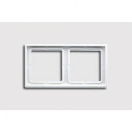 LS982WW Рамка LS 990 Белый 2-постовая Jung