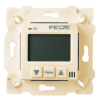 FD18001-A Терморегулятор Цифровой. 16A, с LCD монитором. Кабель в комплекте, цвет Бежевый FEDE